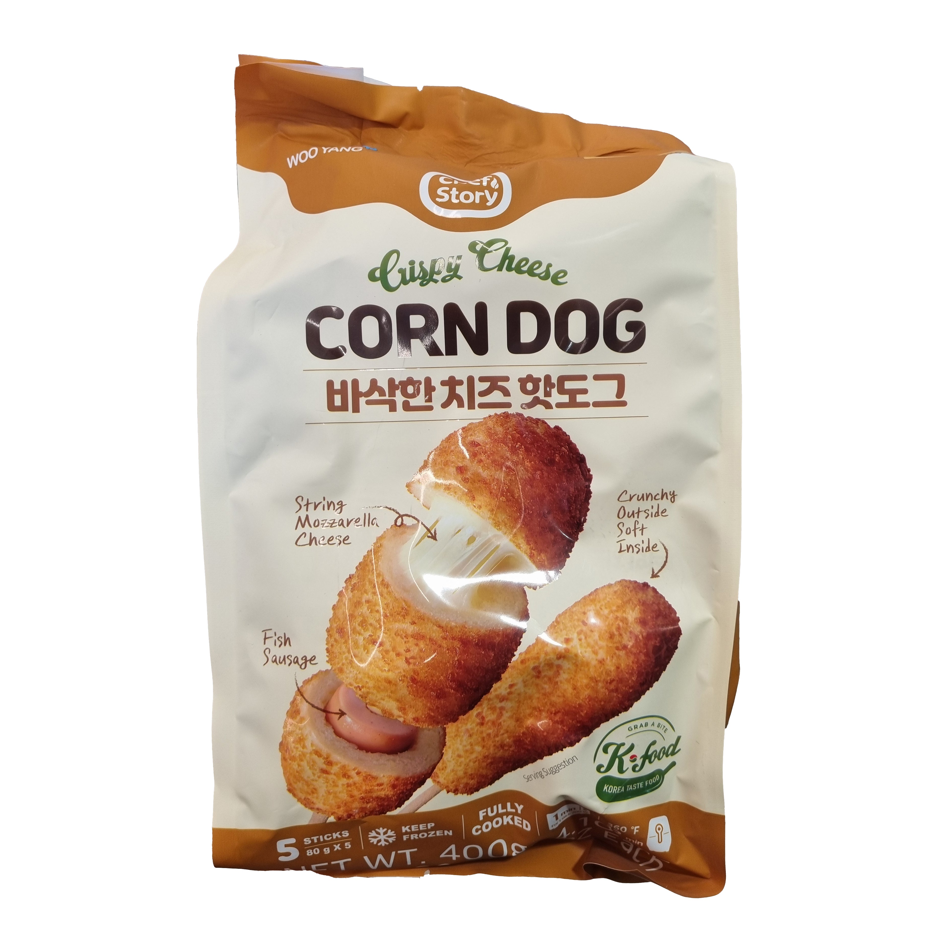 BONGCHEF Cheese hot dog 치즈 핫도그 80g*5